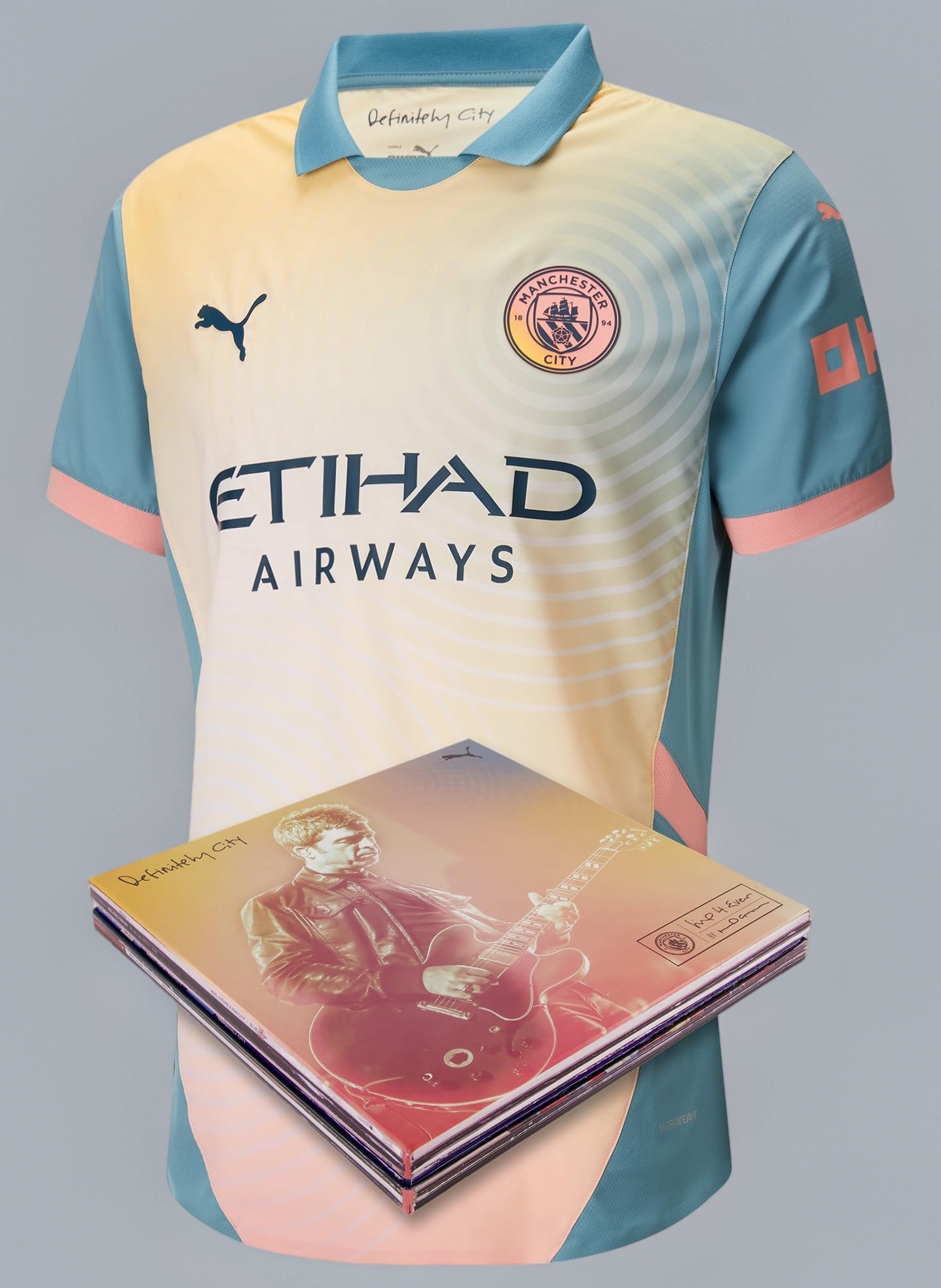 ウェア Definitely City PUMA PUMA Manchester City FC Men's 2024/25 Authentic Definitely City